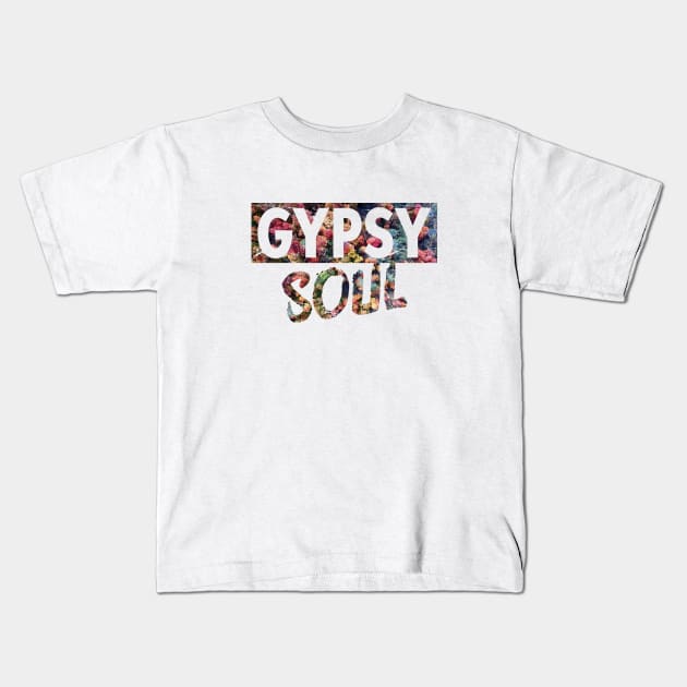 Gypsy Soul Kids T-Shirt by hoopoe